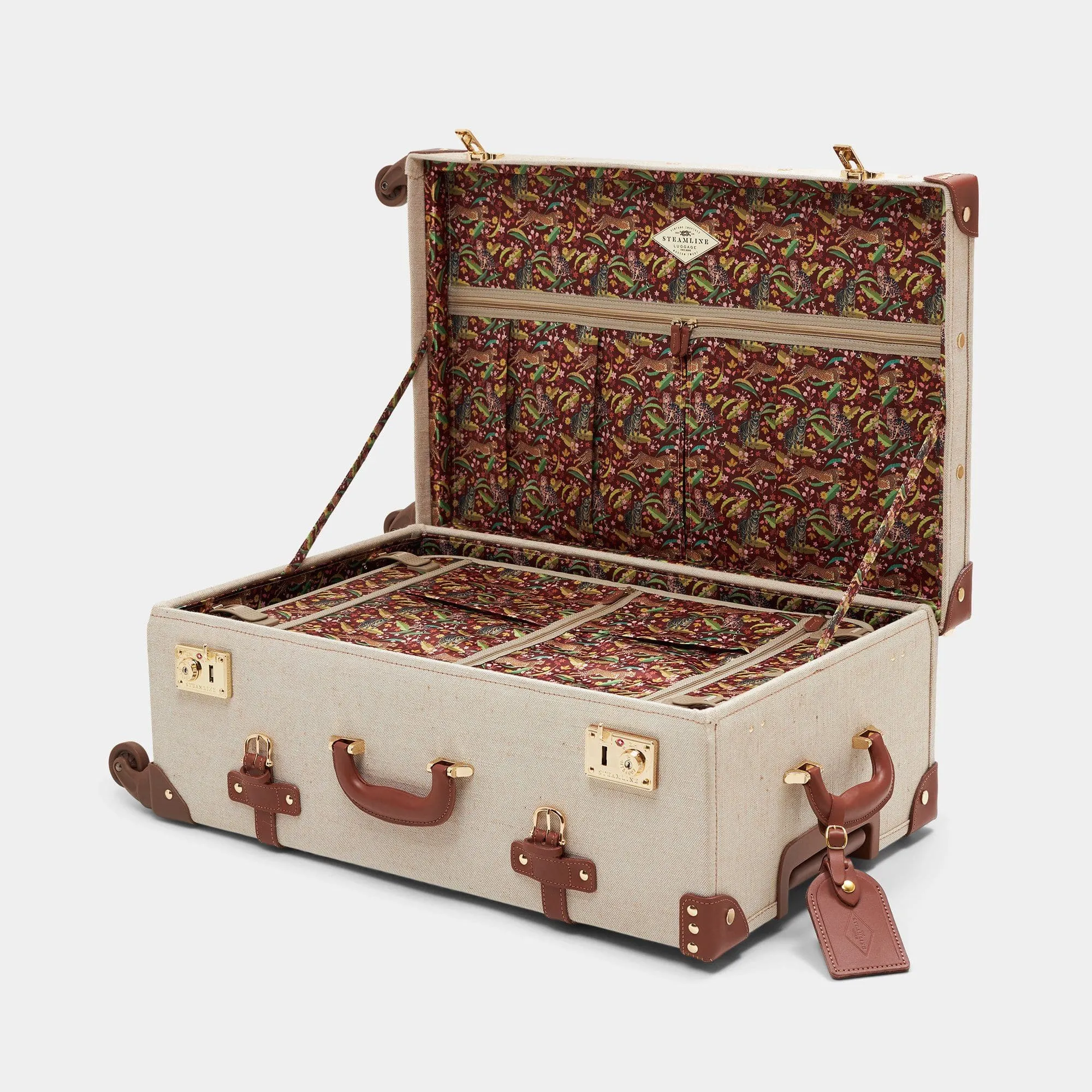 The Editor - Brown Check In Spinner