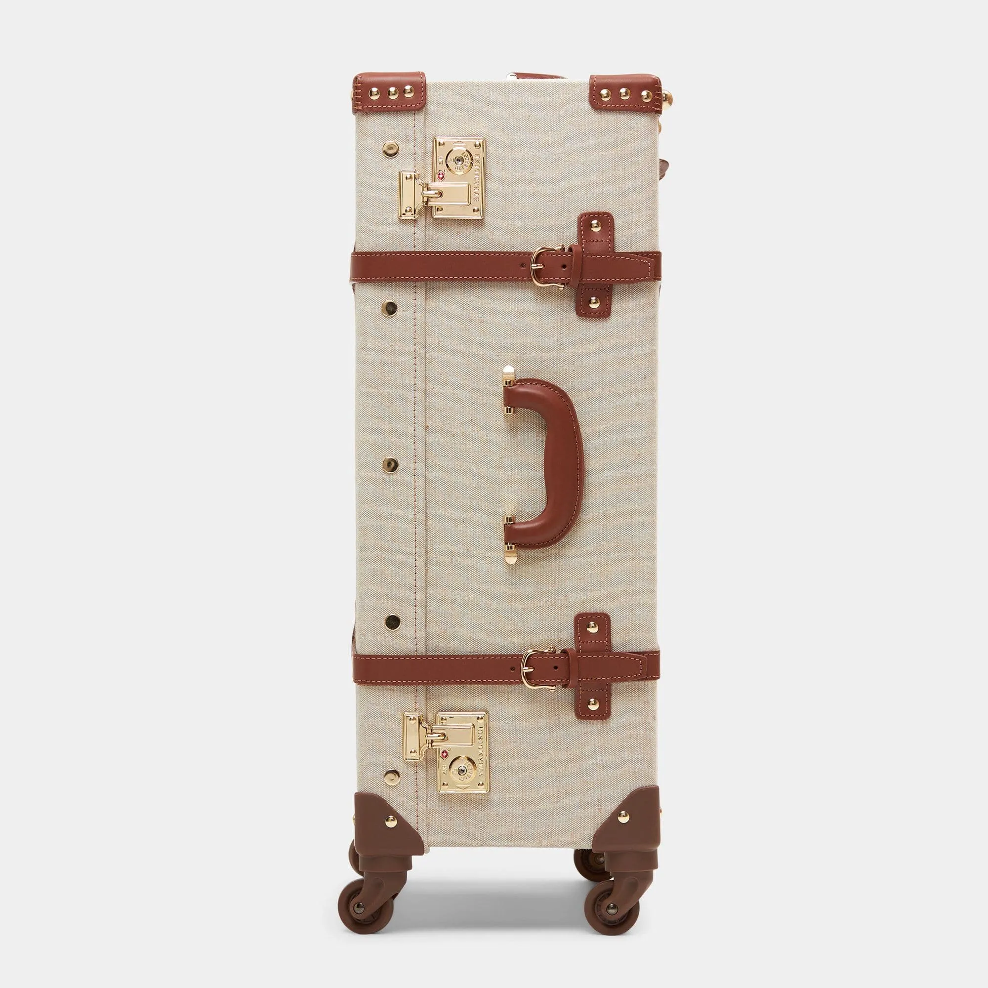 The Editor - Brown Check In Spinner