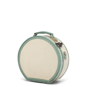 The Editor - Sea Green Hatbox Small