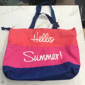 Tote By Clothes Mentor, Size: Large