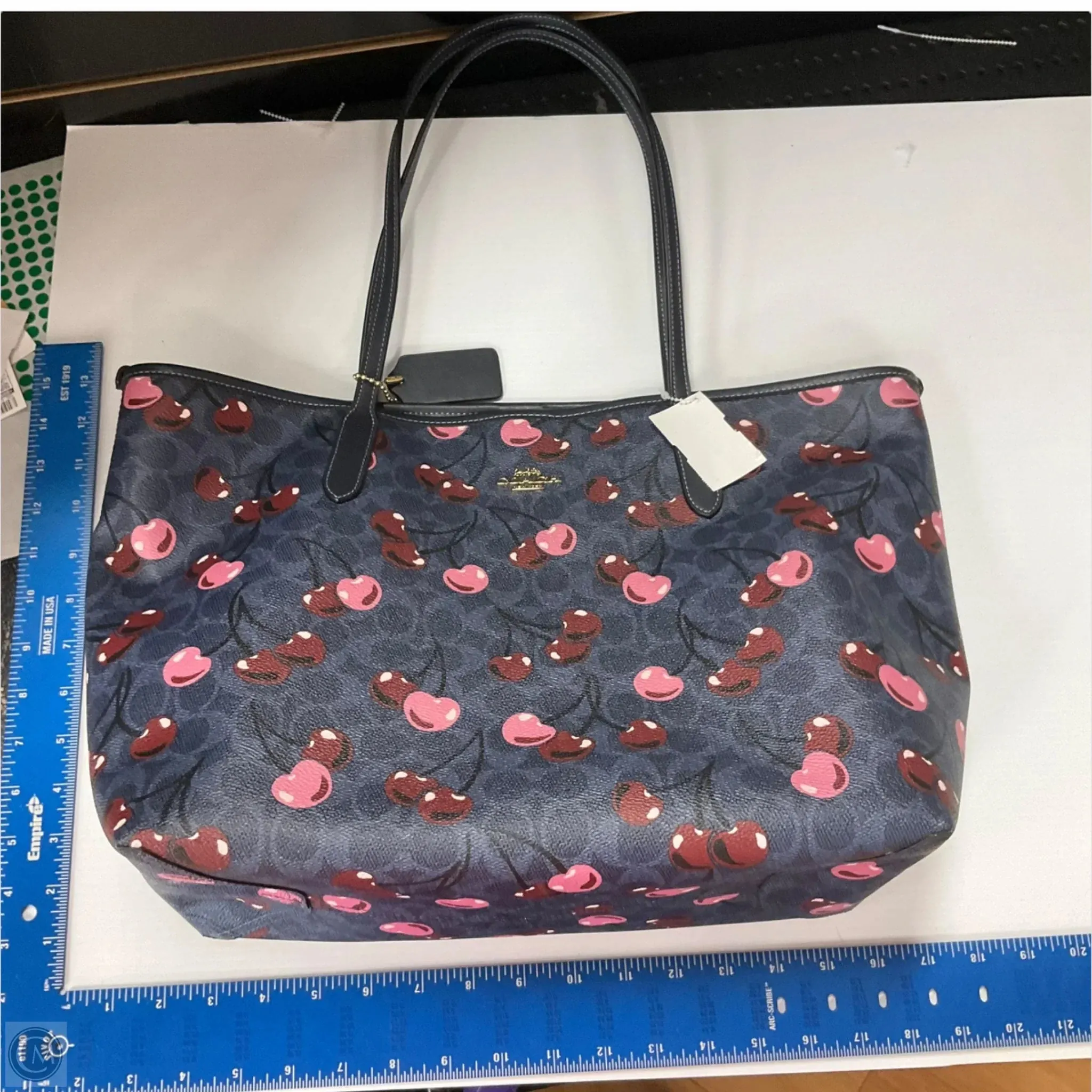 Tote Designer By Coach, Size: Large