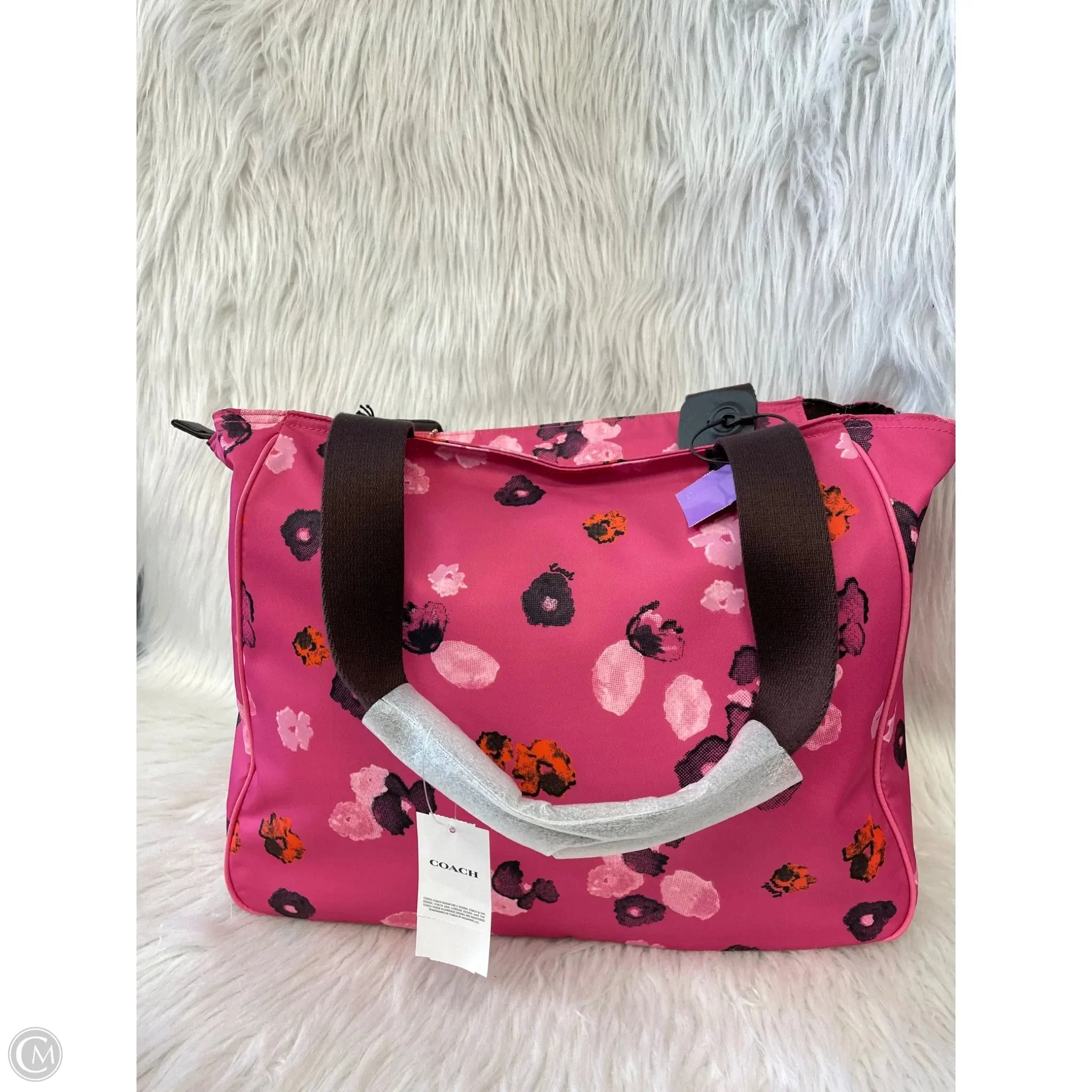 Tote Designer By Coach, Size: Large
