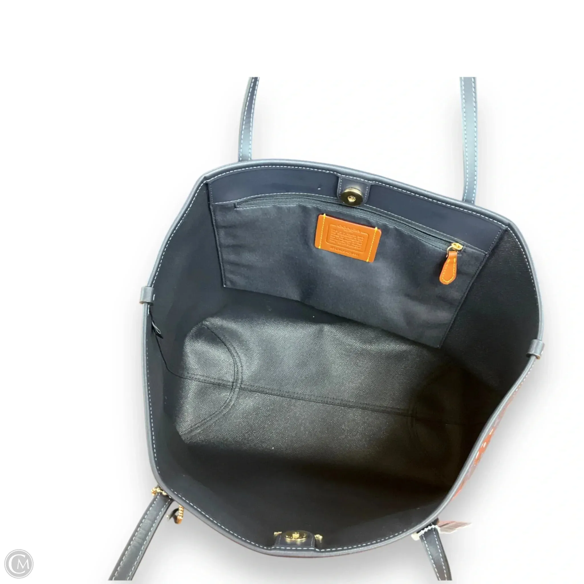 Tote Designer By Coach, Size: Large