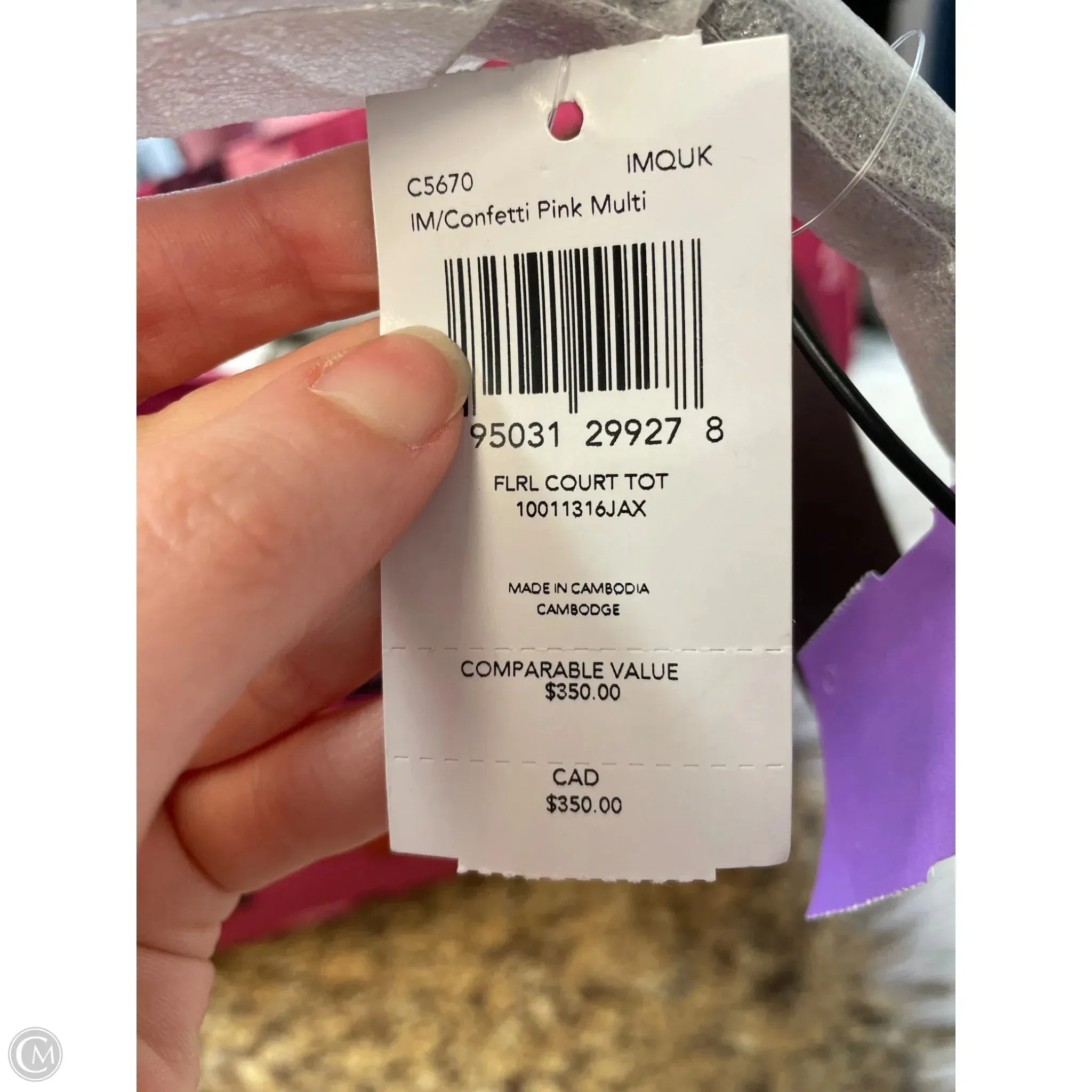 Tote Designer By Coach, Size: Large
