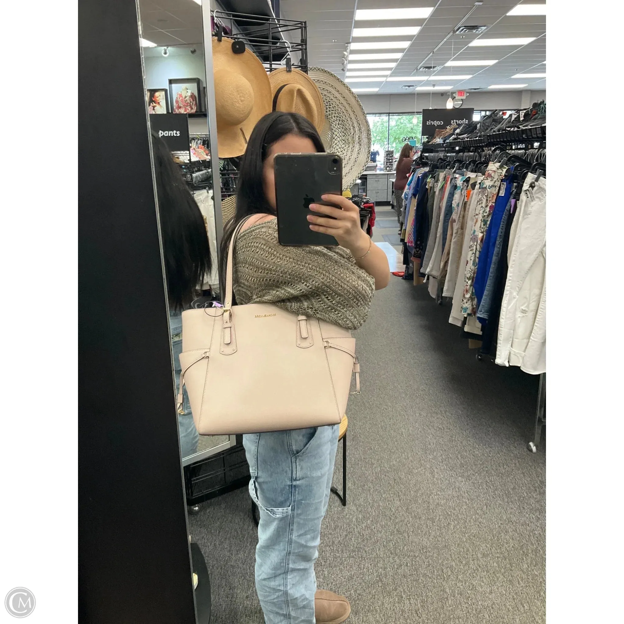 Tote Designer By Michael Kors, Size: Large