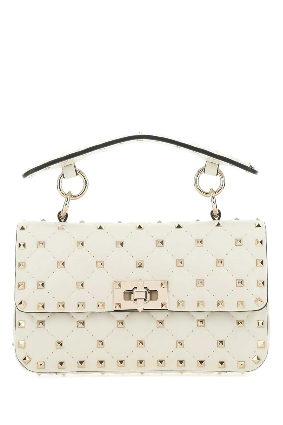 Valentino Garavani Rockstud Foldover Top Crossbody Bag