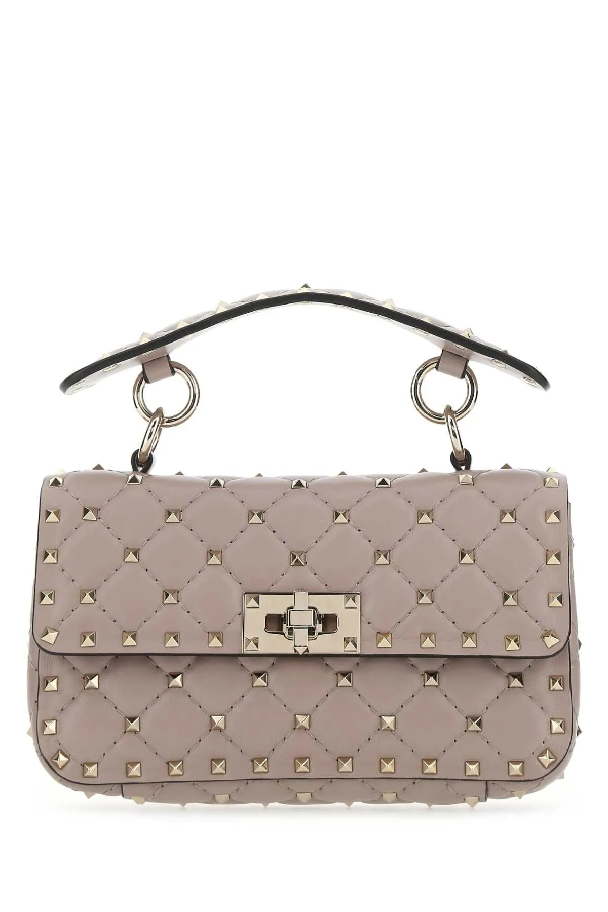 Valentino Garavani Rockstud Foldover Top Crossbody Bag