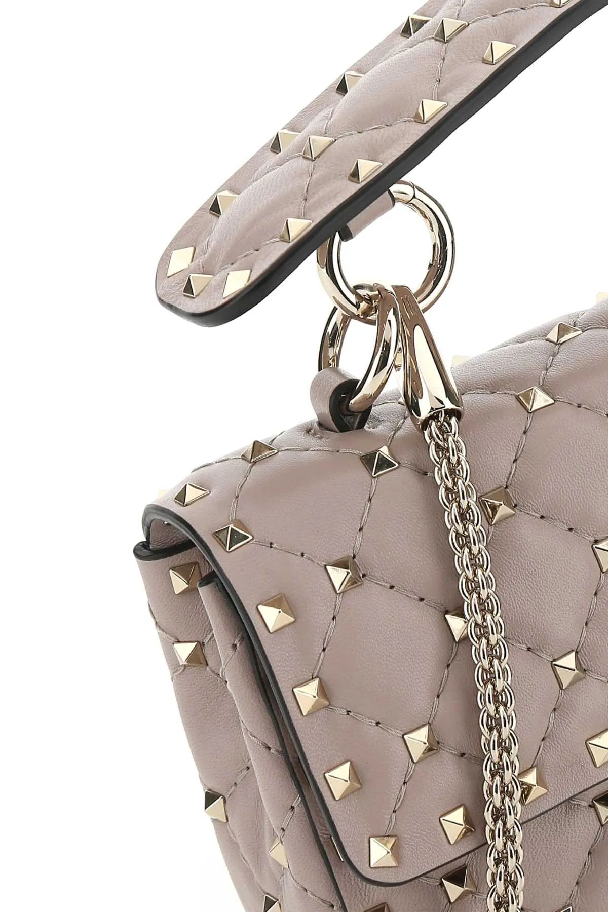 Valentino Garavani Rockstud Foldover Top Crossbody Bag