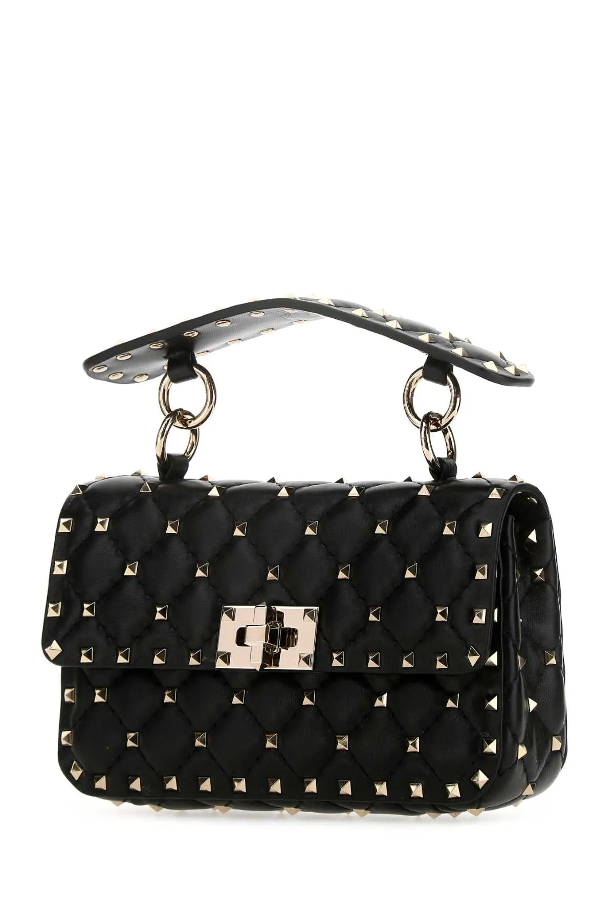 Valentino Garavani Rockstud Foldover Top Crossbody Bag