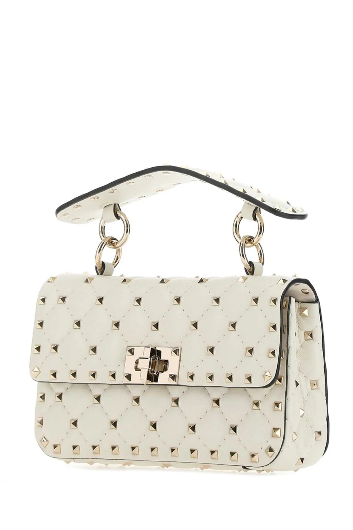 Valentino Garavani Rockstud Foldover Top Crossbody Bag