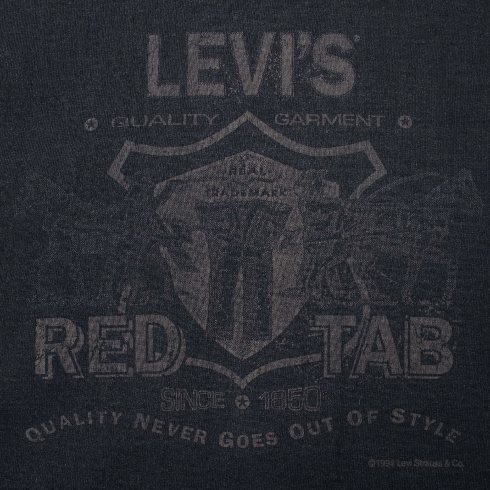 VINTAGE LEVIS 1994 HEAVYWEIGHT TEE SHIRT SIZE LARGE MADE IN USA