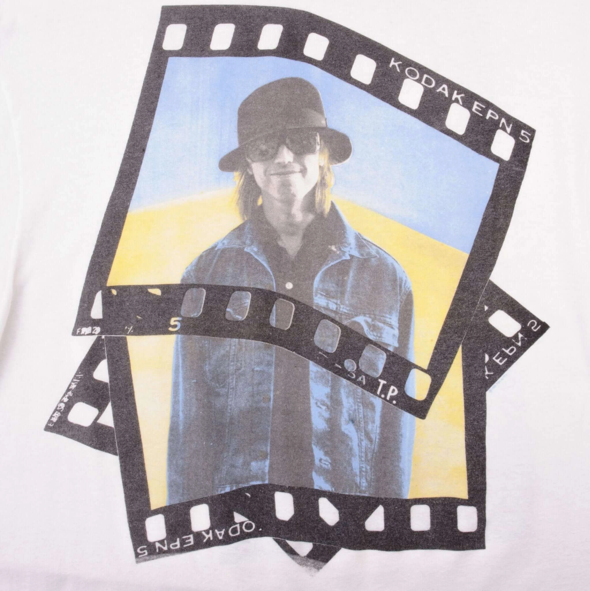 VINTAGE TOM PETTY AND THE HEARTBREAKERS 1989 TEE SHIRT LARGE MADE IN USA