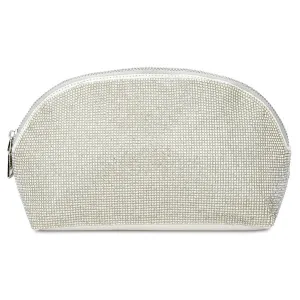 White Crystal Cosmetic Bag
