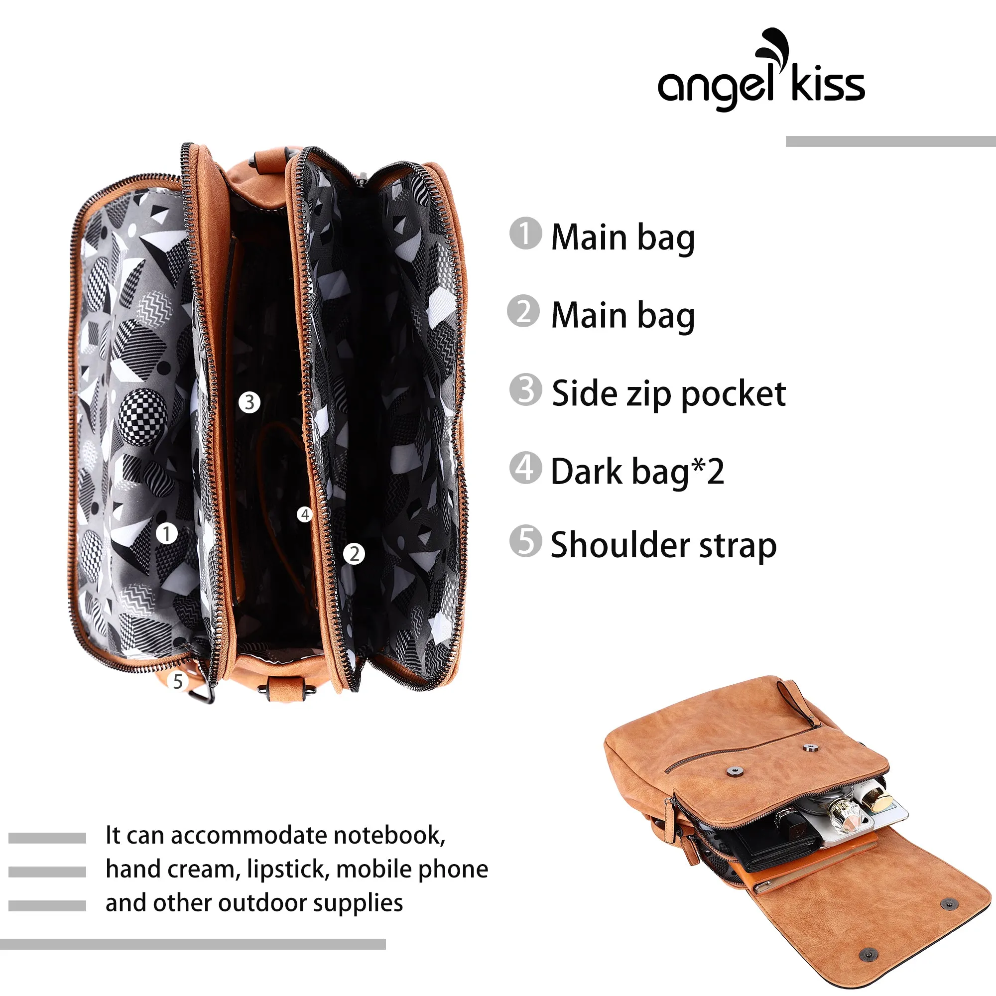 Women's latest Hiking backpack & Office Tote backpack