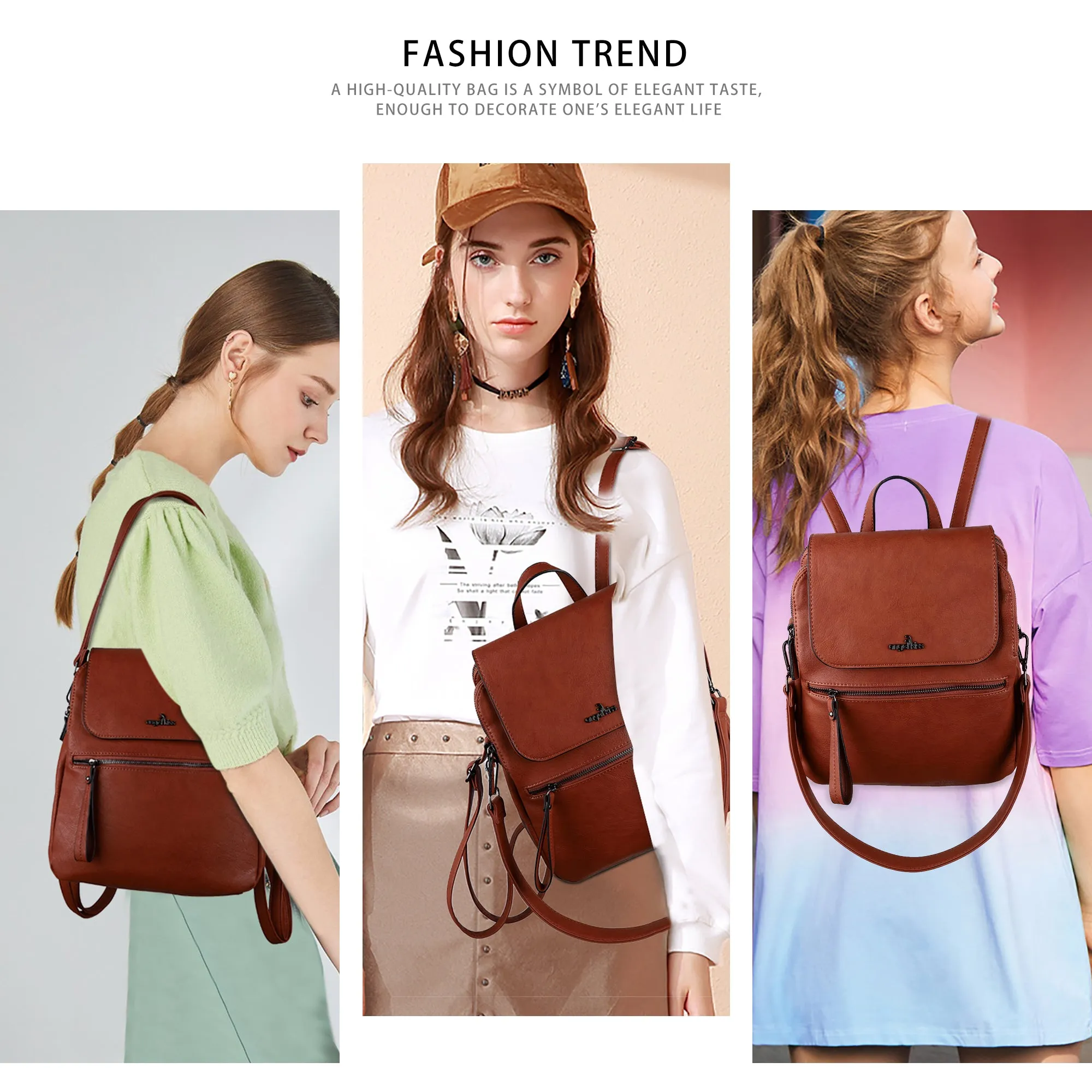 Women's latest Hiking backpack & Office Tote backpack