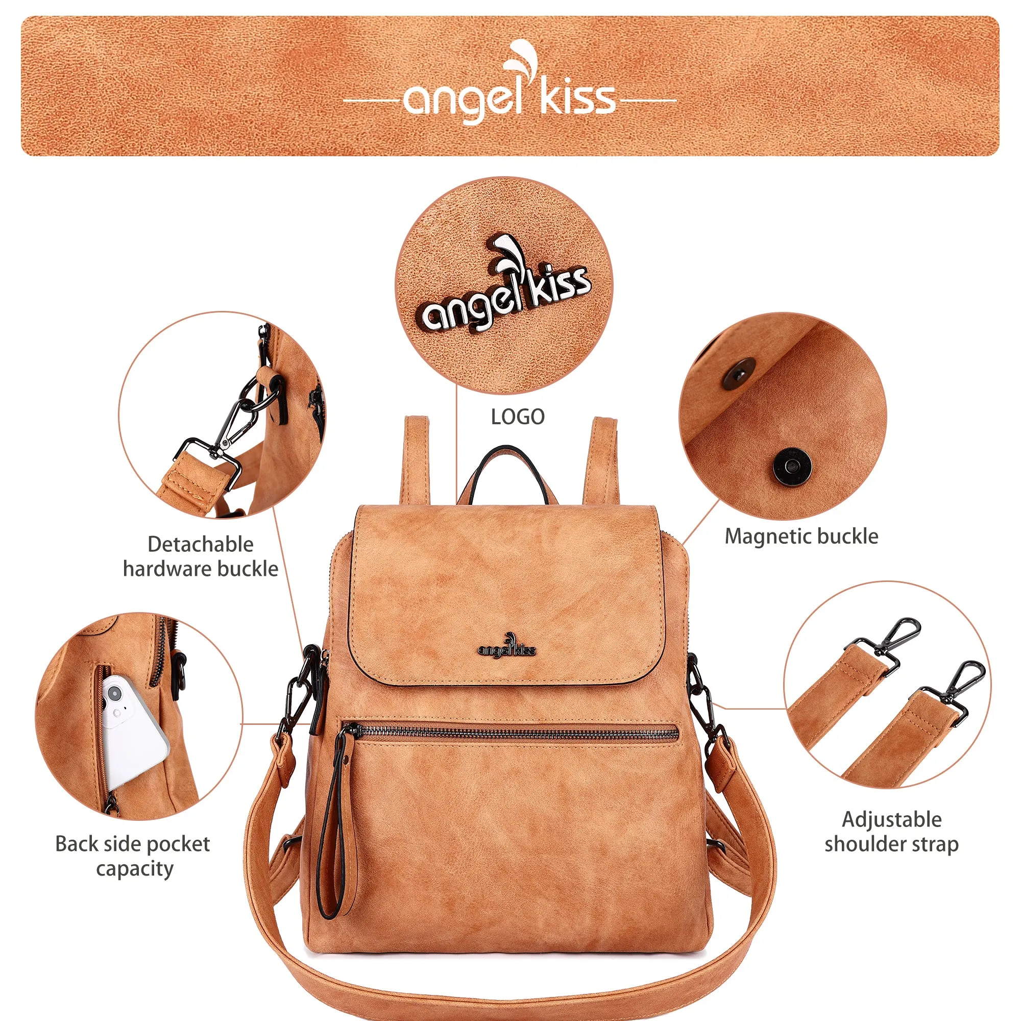 Women's latest Hiking backpack & Office Tote backpack